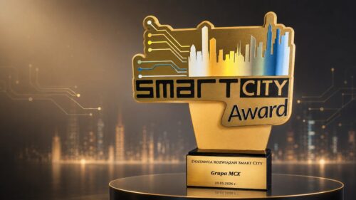 Statuetka Smart City Award 2026 dla Grupa MCX